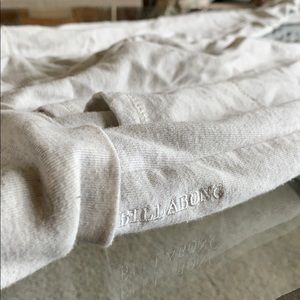 Billabong white sweatpants